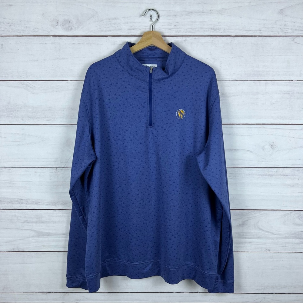 Peter Millar Presidents Cup Golf Carts 1/4 Zip Pullover XXL